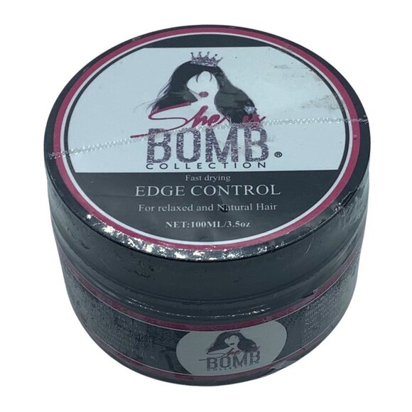 She Bomb Edge Control For Natural & Relaxed Hair 100ML/3.5oz Fast Drying NEW - Picture 1 of 5